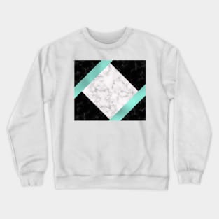 Mint marble XI Crewneck Sweatshirt